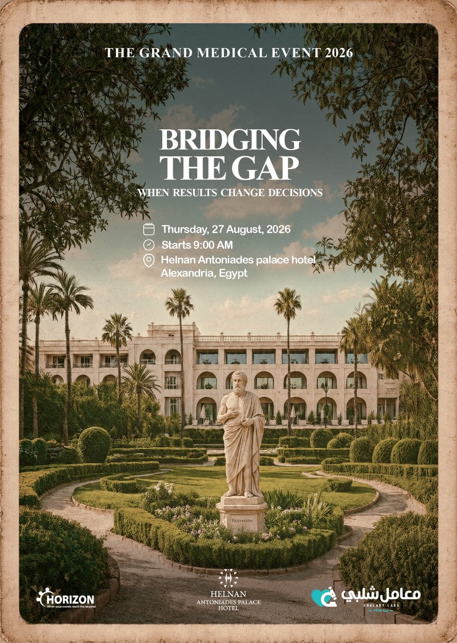 The Grand Medical Event 2026 — Bridging the Gap, official announcement poster